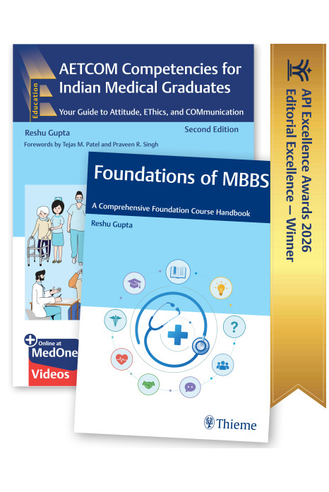AETCOM Competencies for Indian Medical Graduates , 2nd Ed. (2026)  | Includes Foundation Book
