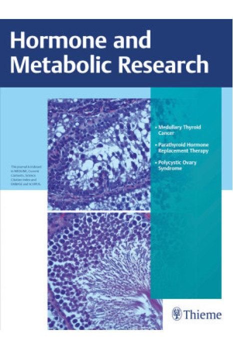 Hormone and Metabolic Research