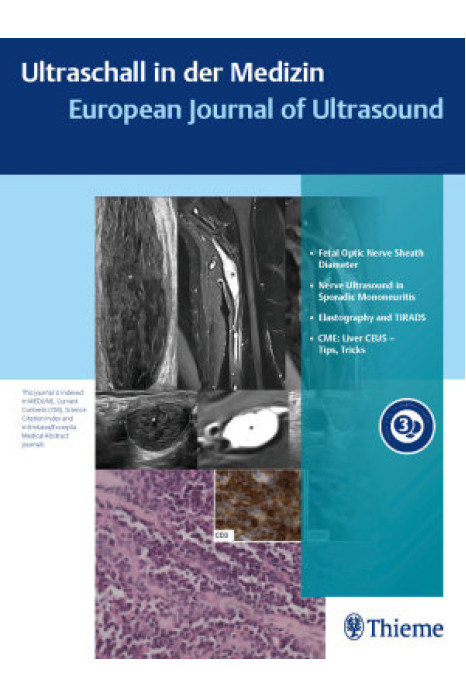 Ultraschall in der Medizin - European Journal of Ultrasound