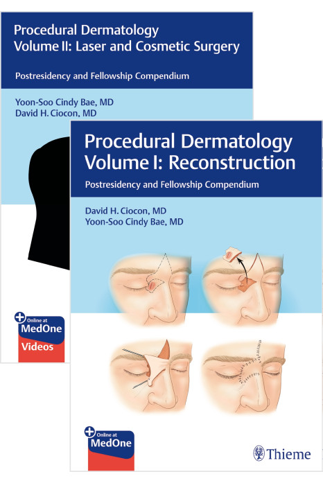 Procedural Dermatology, Set Volume 1 and Volume 2